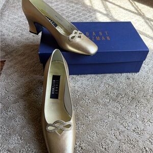 Stuart Weitzman Gold Women's Heels